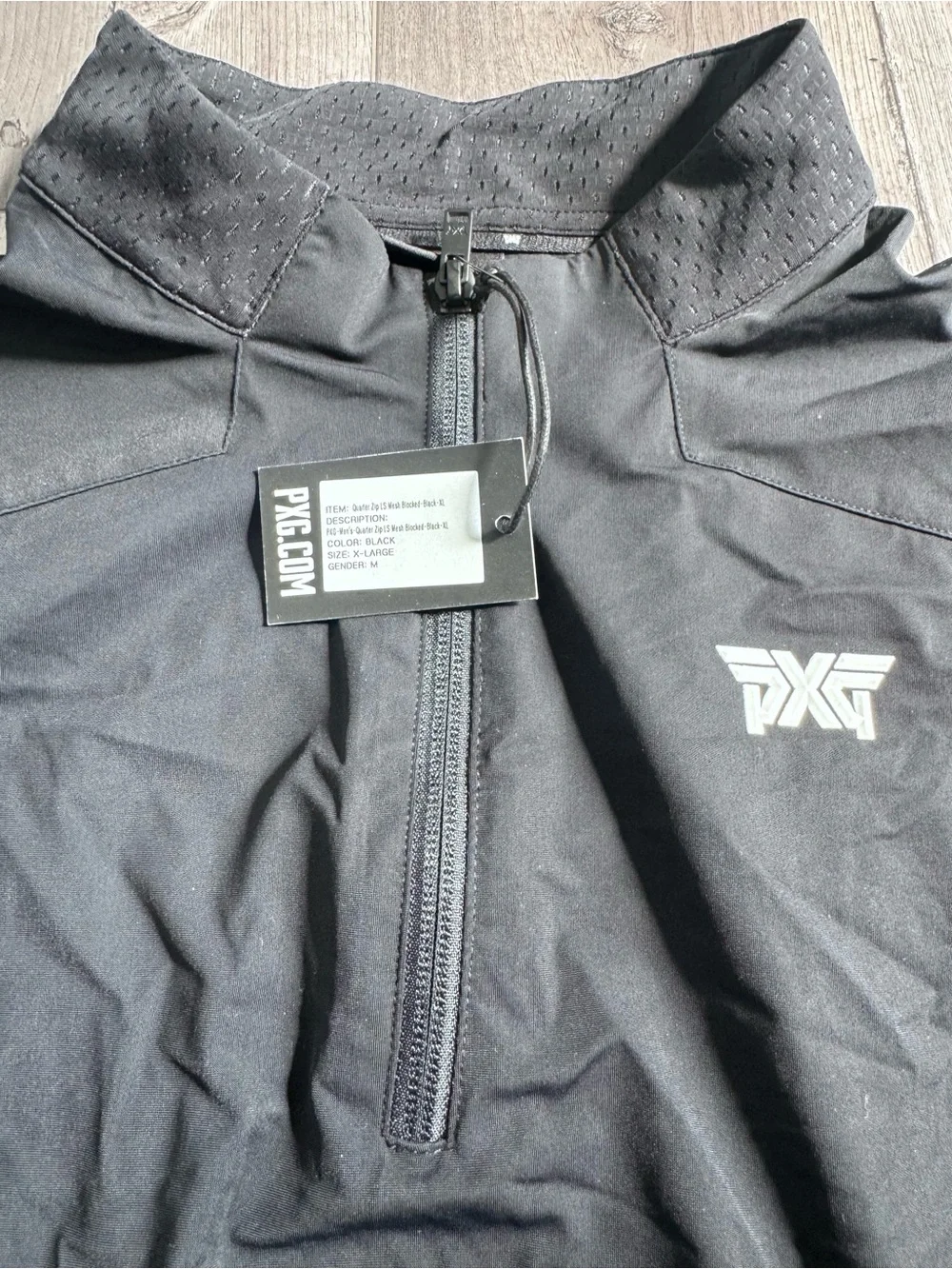 PXG Perforated Jersey Mesh Quarter 1/4 Zip Mens Golf Pullover Jacket NEW NWT XL